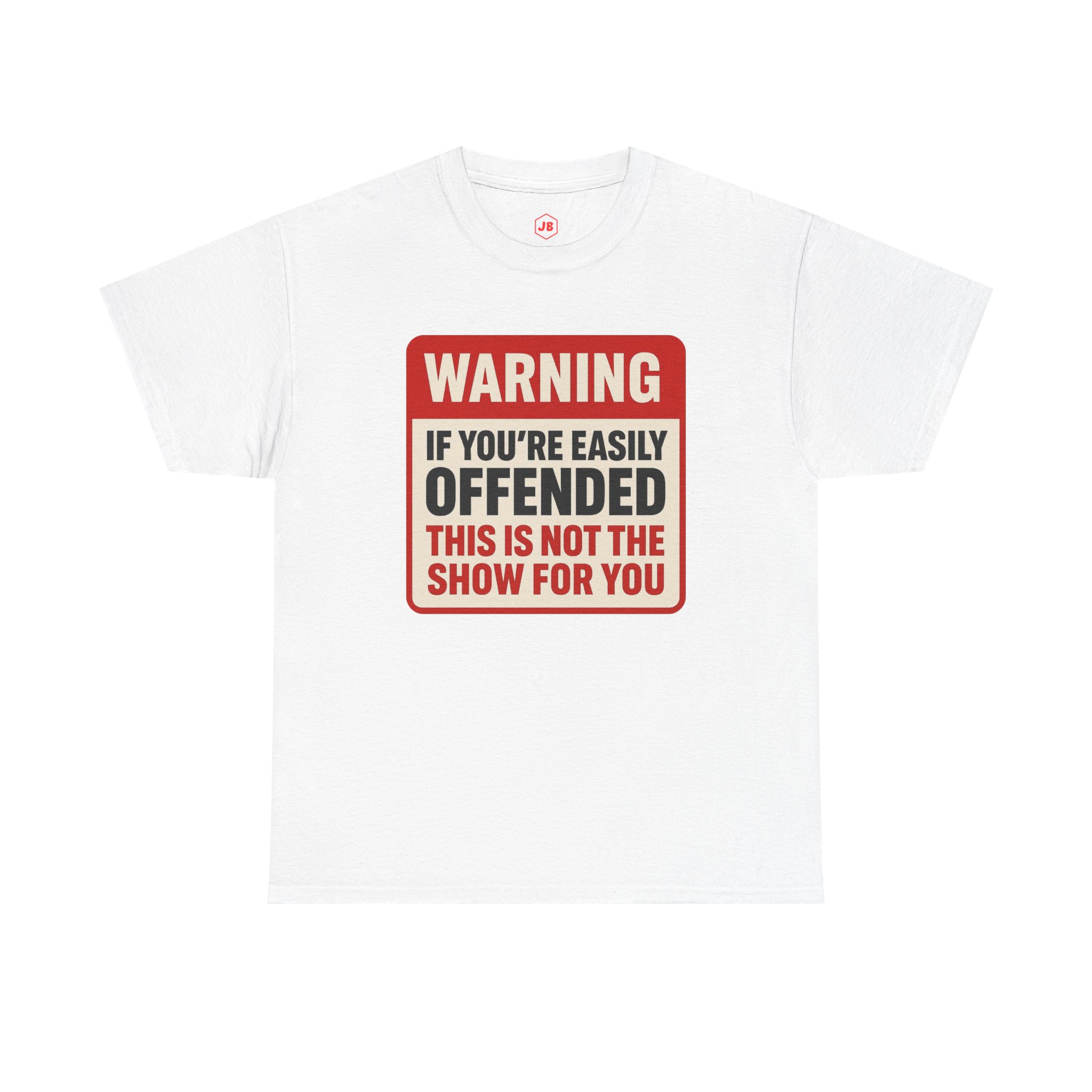 Warning Tee - Unisex Heavy Cotton Shirt